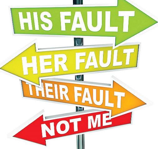 Thoughtful Thursday: Whose Fault Is It? - Denise Pass