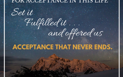 The Gift of Acceptance from the Unbiased Baby Jesus
