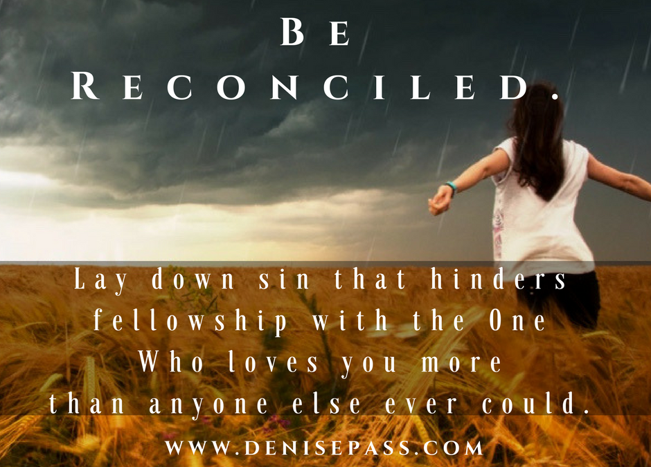 Be Reconciled