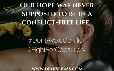Get Up and Fight Like a Daughter of the King!