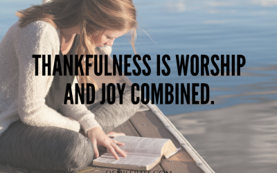Making Room for Gratitude ~ Day 3