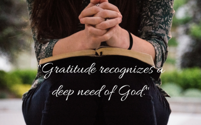 Making Room for Gratitude ~ Day 7