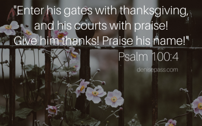 Making Room for Gratitude ~ Day 12