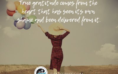 Removing Shame with Gratitude