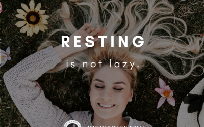 Letting Go of Guilt from Rest
