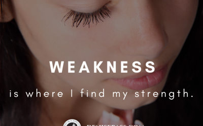 Finding Strength When We Feel Shame For Weaknesses