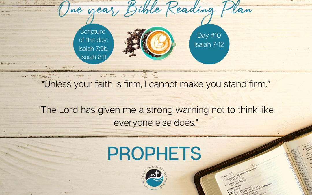 January 10 Bible Reading Plan