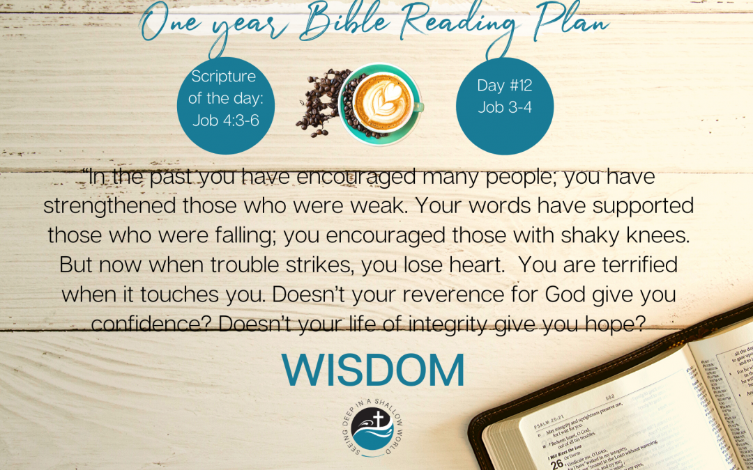 January 12 Bible Reading Plan