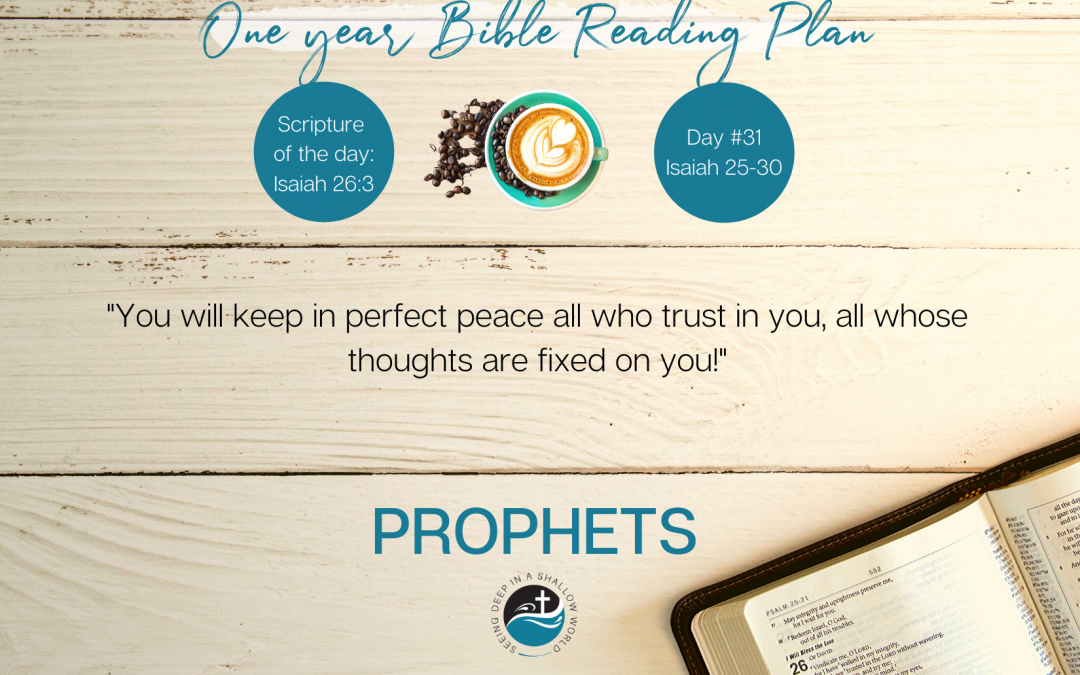 January 31 Bible Reading Plan
