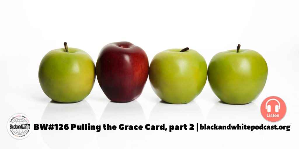 Pulling the grace card