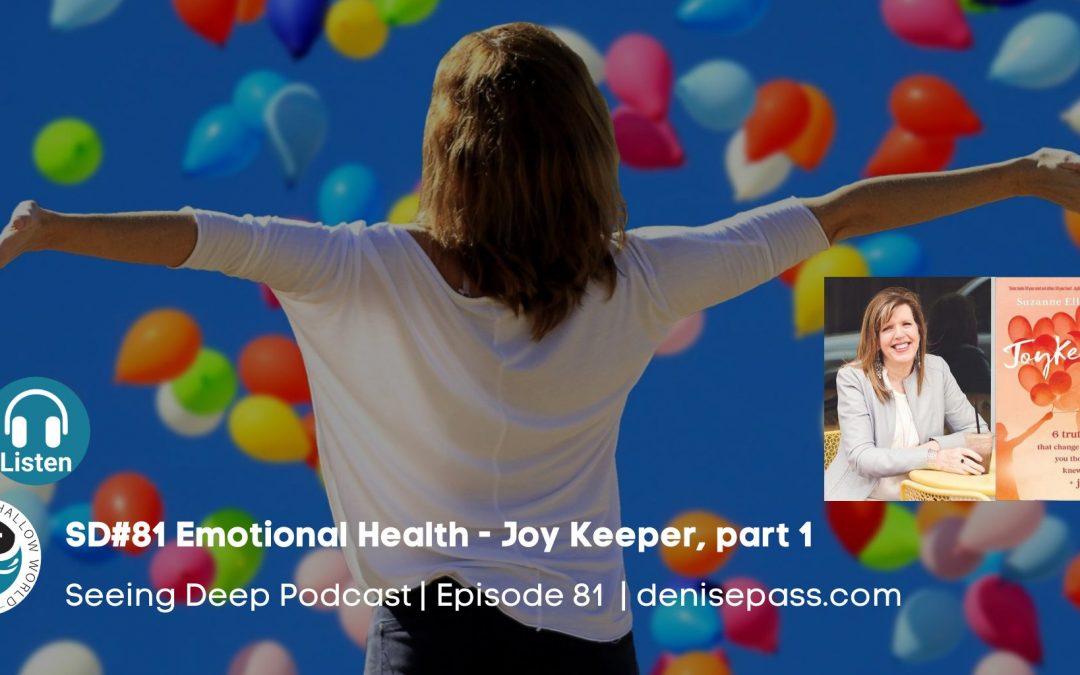 SD#81 The Key to Emotional Health with Suzie Eller, part 1