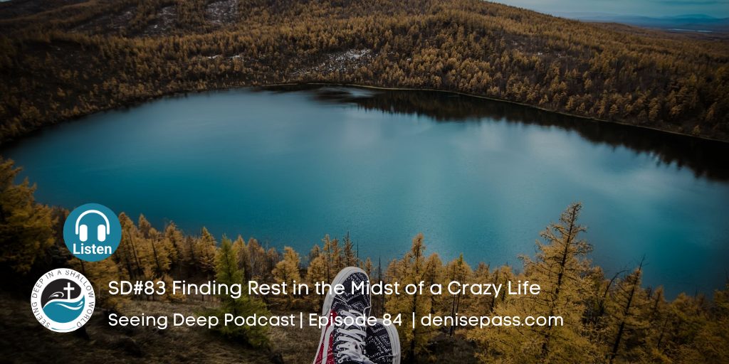 SD#83 Finding Rest in the Midst of a Crazy Life
