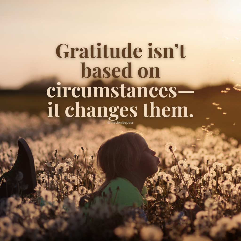 Gratitude