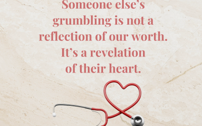 Removing Shame When Others Grumble About You