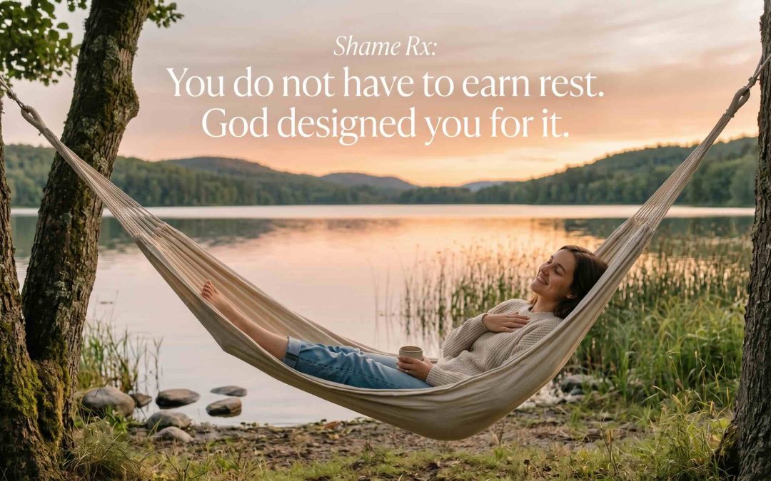 When You Feel Guilty for Resting
